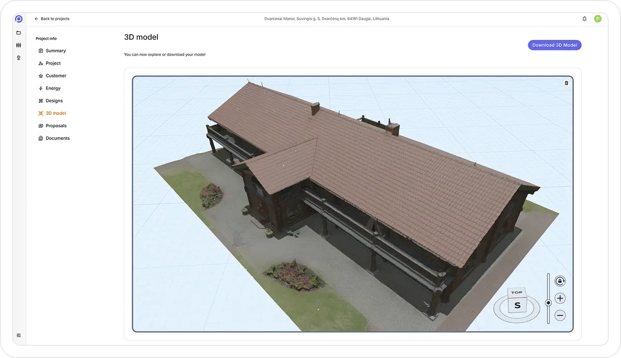 Drone-accurate 3D models.